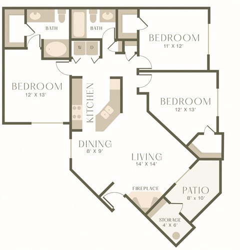 San Rafael (C-1) floor plan.